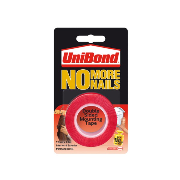 UniBond No More Nails Roll Interior / Exterior 19mm x 1.5m UniBond No More Nails Roll Interior / Exterior 19mm x 1.5m