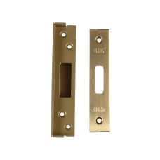 UNION StrongBOLT 2100 Mortice Deadlock Rebate Kit 25mm Polished Brass Box