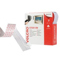 VELCRO® Brand VELCRO® Brand Stick On Tape 20mm x 10m White VELCRO® Brand VELCRO® Brand Stick On Tape 20mm x 10m White