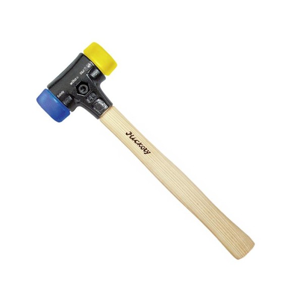 Wiha Soft-Face Safety Hammer Hickory Handle 620g Wiha Soft-Face Safety Hammer Hickory Handle 620g