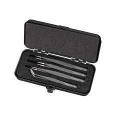 Wiha Professional ESD SMD Tweezer Set, 4 Piece