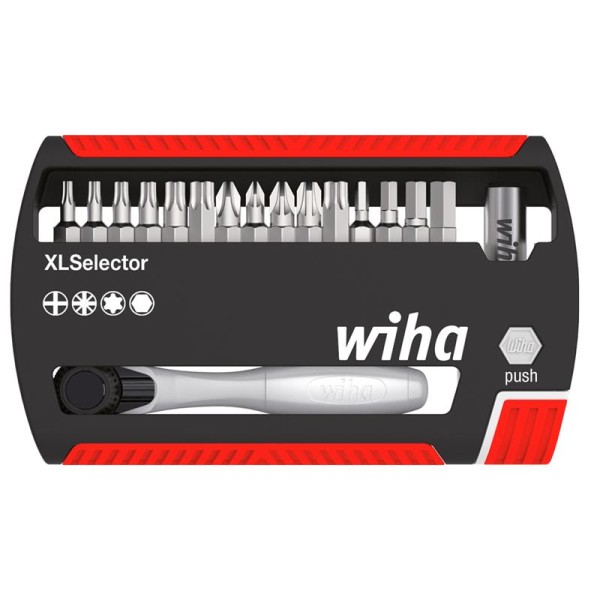 Wiha XLSelector Ratchet Bit Set, 17 Piece Wiha XLSelector Ratchet Bit Set, 17 Piece