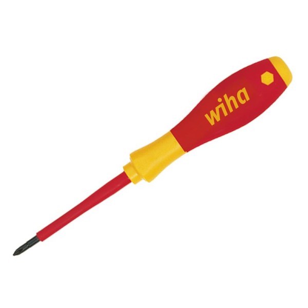 Wiha SoftFinish® electric slimFix Screwdriver Phillips PH1 x 80mm Wiha SoftFinish® electric slimFix Screwdriver Phillips PH1 x 80mm