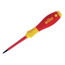 Wiha SoftFinish® electric slimFix Screwdriver Pozidriv PZ1 x 80mm