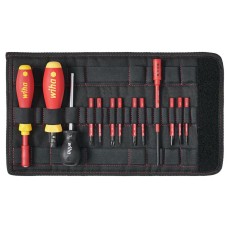 Wiha TorqueVario®-S electric Screwdriver Set, 14 Piece