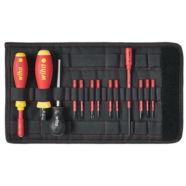Wiha TorqueVario®-S electric Screwdriver Set, 14 Piece Wiha TorqueVario®-S electric Screwdriver Set, 14 Piece