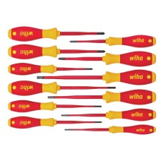 Wiha SoftFinish® electric slimFix Screwdriver Set, 12 Piece