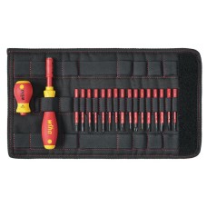 Wiha SoftFinish® electric slimVario Screwdriver Set, 19 Piece