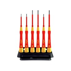 Wiha PicoFinish® SL/PH Fine VDE Screwdriver Set, 7 Piece