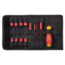 Wiha slimVario® electric Screwdriver and Nut Driver Set, 13 Piece