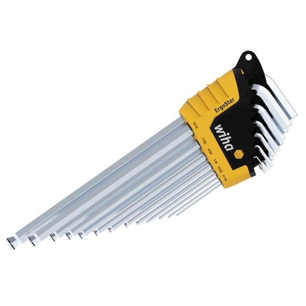 Wiha ErgoStar MagicRing® Hex Ball End L-key Set, 13 Piece Wiha ErgoStar MagicRing® Hex Ball End L-key Set, 13 Piece