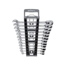 Wiha Ring Ratchet Spanner Set, 12 Piece