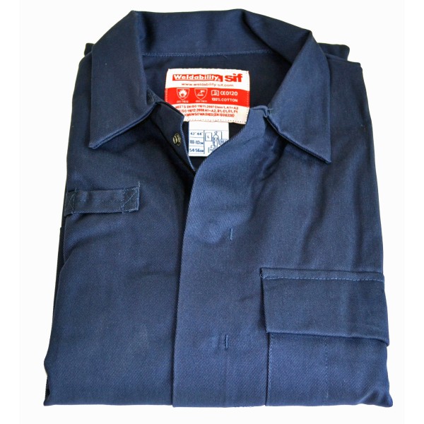 Weldability Heavy Duty Overalls / Boiler Suit Flame Retardant (SALE ITEM) (NO RETURNS) Weldability Heavy Duty Overalls / Boiler Suit Flame Retardant (SALE ITEM) (NO RETURNS)