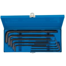 Draper Metric Extra Long Pattern Hexagon Key Set (10 Piece) (33895)