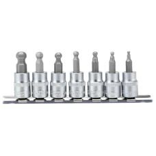 Draper EXPERT 3/8" Sq. Dr. Hexagonal Socket Bit Set (7 piece)