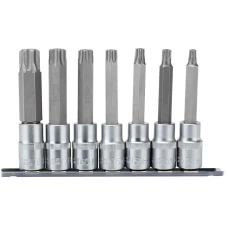 Draper EXPERT 1/2 Inch Sq. Dr. Draper TX-STAR® Security Socket Bit Set (7 Piece)