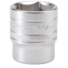 Draper EXPERT 1/2" Square Drive 6 Point Imperial Socket (1.1/8")