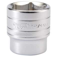 Draper EXPERT 1/2" Square Drive 6 Point Imperial Socket (1.1/4")