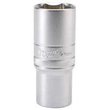 Draper EXPERT 1/2" Square Drive 6 Point Metric Deep Socket (24mm)
