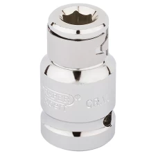 Draper EXPERT 1/2" Square Drive x 5/16" Hexagon Screwdriver Bit Holding Socket