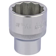 Draper 1.1/16" 1/2" Square Drive Elora Bi-Hexagon Socket