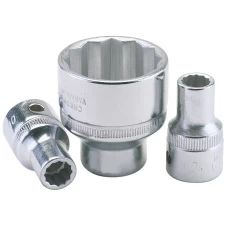 Draper 28mm 1/2" Square Drive Elora Bi-Hexagon Socket