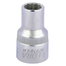 Draper 11mm 1/2" Square Drive Elora Bi-Hexagon Socket