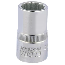 Draper 15mm 1/2" Square Drive Elora Bi-Hexagon Socket