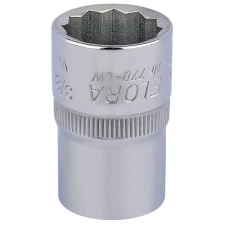Draper 3/8" 1/2" Square Drive Elora Whitworth Bi-Hexagon Socket