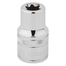 Draper EXPERT 1/2" Square Drive Draper TX-STAR® Socket (E12)