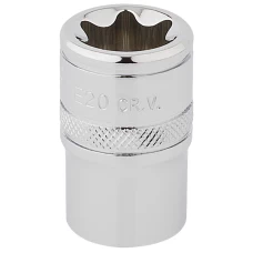 Draper EXPERT 1/2" Square Drive Draper TX-STAR® Socket (E20)