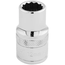 Draper EXPERT 1/2" Square Drive Hi-Torq® 12 Point Socket (12mm)