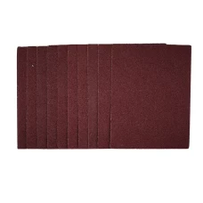 Draper 1/4 Sanding Sheets 115 x 150mm - 40 Grit (Pack of 10)