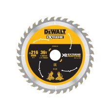 DEWALT XR FlexVolt Circular Saw Blade 216 x 30mm x 36T