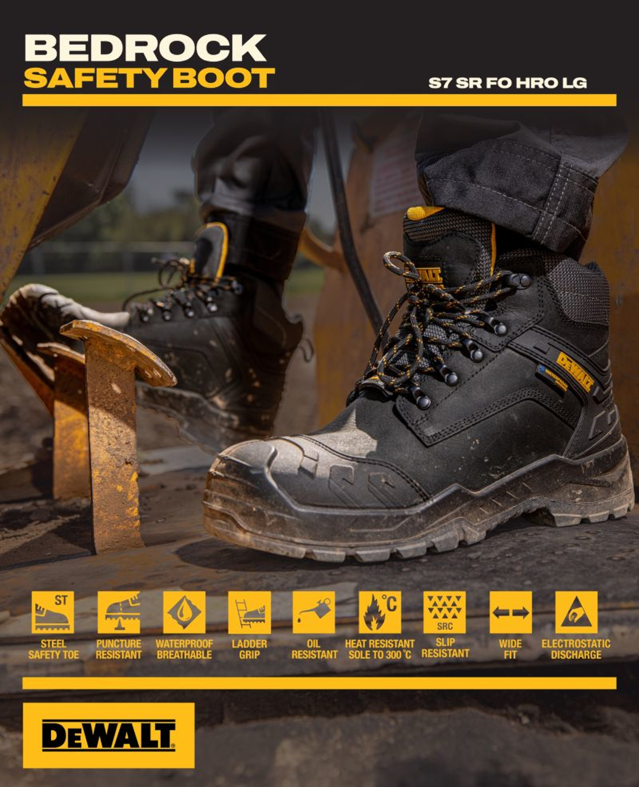 DeWALT BEDROCK Safety Boot