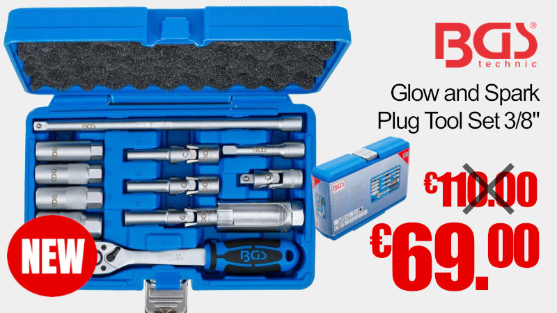 BGS Technic Glow and Spark Plug Tool Set
