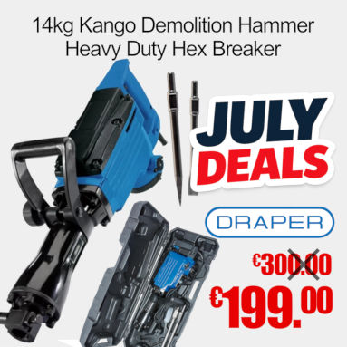 Draper 14kg Kango Demolition Hammer / Hex Breaker