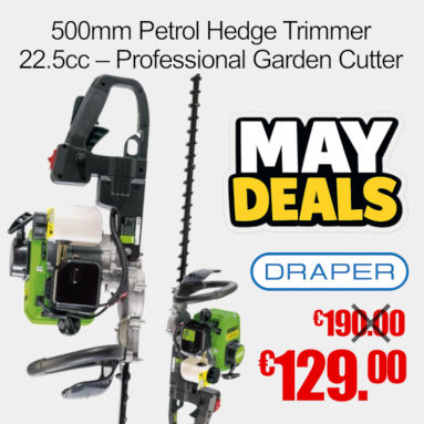 Draper 500mm Petrol Hedge Trimmer 22.5cc